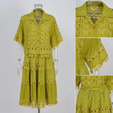Luxe Butterfly Embroidered Top & Skirt